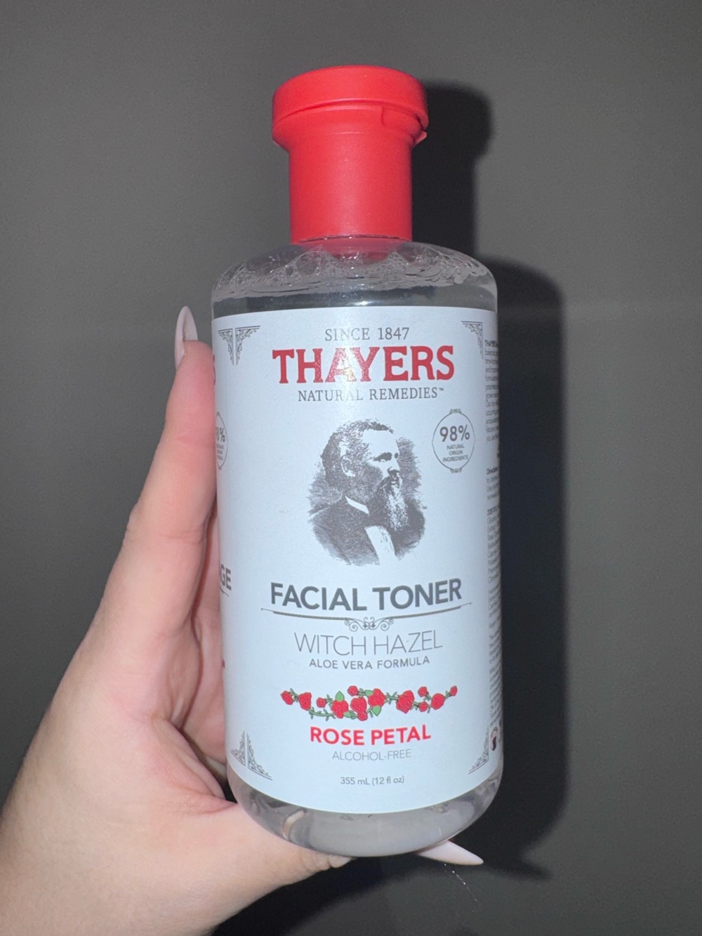 Thayers Rose Petal Witch Hazel Facial Toner - Rose (Alcohol-Free)
